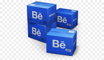 brand font - Behance Shipping Box 