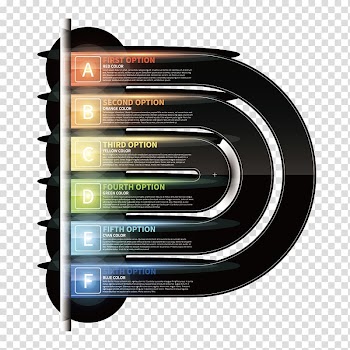 Brand Font, color alphabet information map transparent background PNG clipart