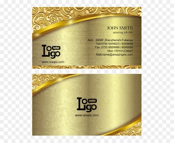 Brand Font - Metal quality high-grade business card 