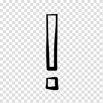 Brand Line Number, red exclamation point transparent background PNG clipart