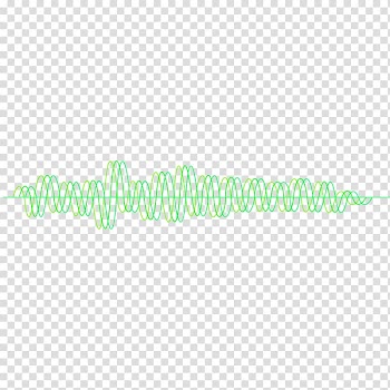 Brand Line Point Angle, Music green sonic line material transparent background PNG clipart