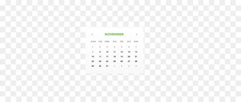 Brand Pattern - Simple Calendar 