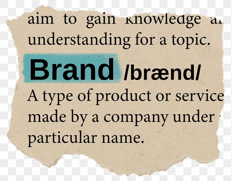 Brand png dictionary word sticker, | Free PNG - rawpixel