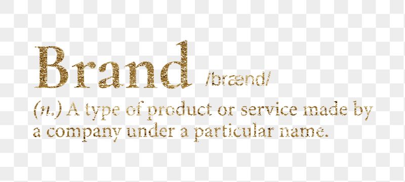 Brand png dictionary word sticker, | Free PNG - rawpixel