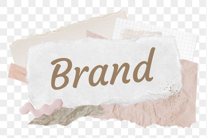 Brand png word sticker typography, | Free PNG - rawpixel