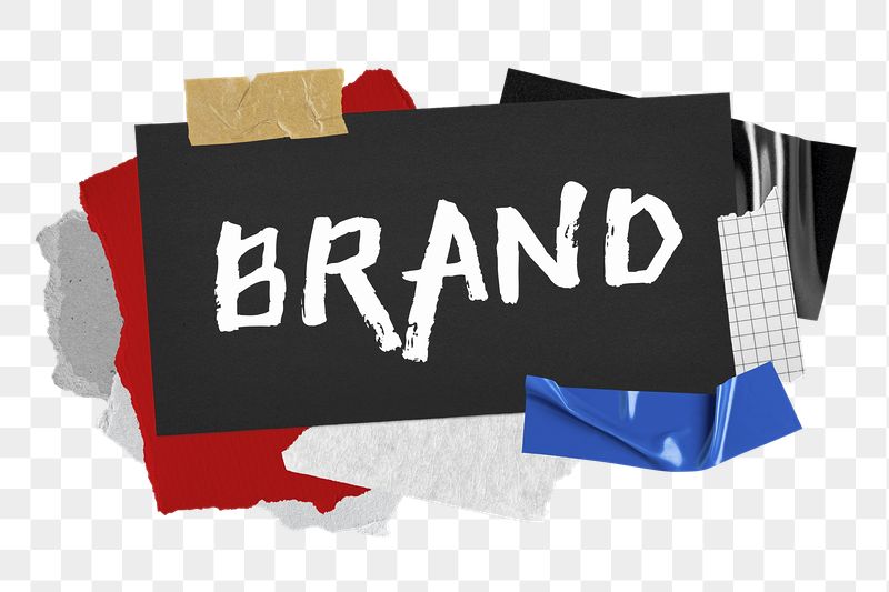 Brand png word sticker typography, | Free PNG - rawpixel