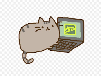 Brand Product design Font - pusheen the cat unicorn 