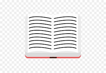 Brand White Pattern - Open a book full of words 