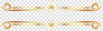Brand Yellow Pattern, Continental Gold Line border , label illustration transparent background PNG clipart