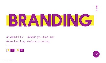Branding advertising background | Free stock vector - 396068