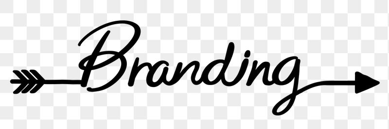 Branding word png, minimal black | Free PNG - rawpixel