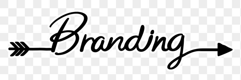 Branding word png, minimal black | Free PNG - rawpixel