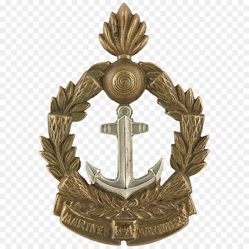 Brass Bronze Artifact - africa badge 