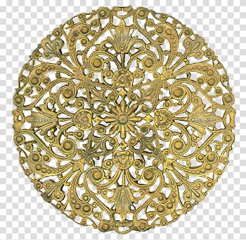 Brass Frames Finial Digital frame, Brass transparent background PNG clipart