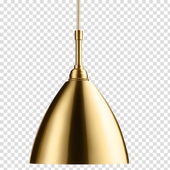 Brass Light fixture Lamp Bauhaus, Brass transparent background PNG clipart