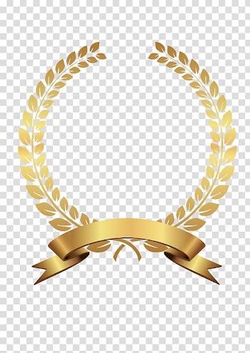 Brass wreath illustration, Bay Laurel Laurel wreath Olive wreath , others transparent background PNG clipart