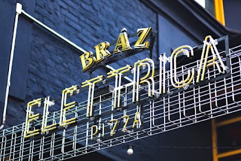 Braz Elettric Pizza Sign