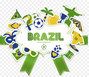 Brazil 2014 FIFA World Cup Illustration - Brazil Rio Carnival Decoration 