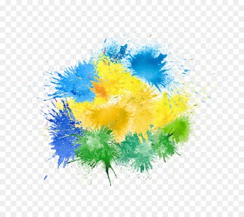 Brazil 2016 Summer Olympics Poster - Rio Olympic-themed splash watercolor 