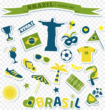 Brazil Icon - Brazil Rio Olympics decorative elements 
