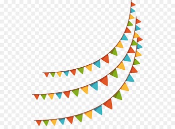 Brazil Illustration - Vector holiday banners hanging flags 