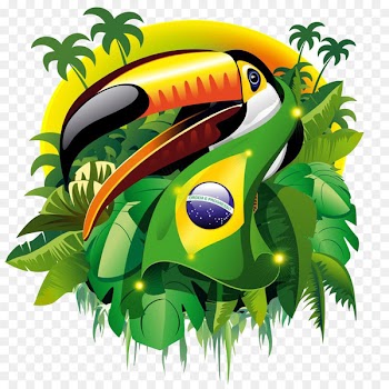 Brazil Parrot Bird Toco toucan - Brazil World Cup mascot 