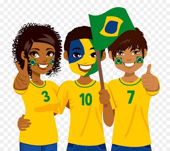 Brazilian Carnival Clip art - Brazil team 