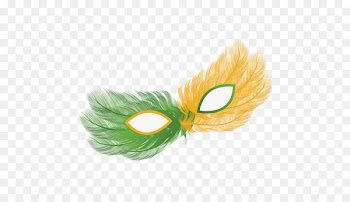 Brazilian Carnival Mardi Gras in New Orleans Mask - Carnival mask 