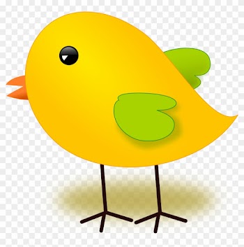 Brds Clipart Chicken Pencil And In Color Brds Clipart - Yellow Chick Queen Duvet