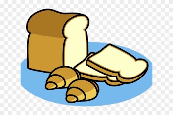 Bread Clipart Gambar - Clip Art Food