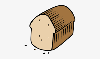 Bread Crumbs - Bread Cartoon - 416x400 PNG Download - PNGkit