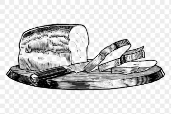 Bread loaf png sticker, food | Free PNG - rawpixel