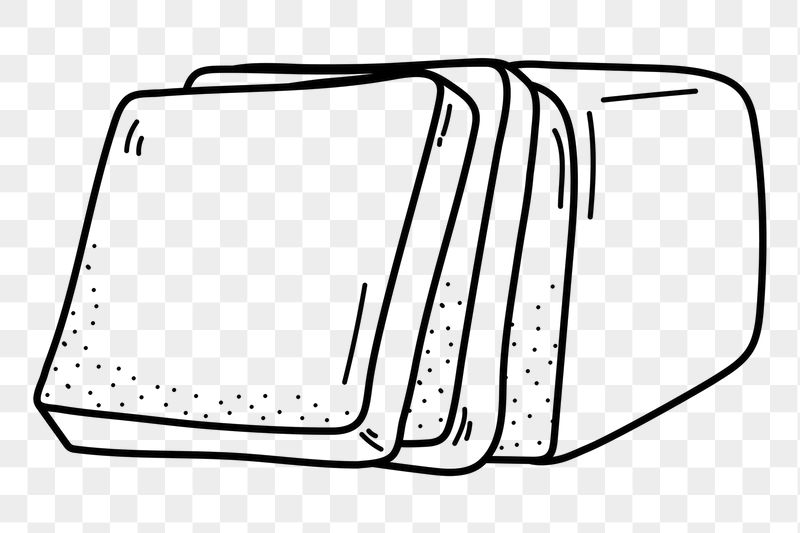 Bread png doodle sticker, black | Free PNG Illustration - rawpixel