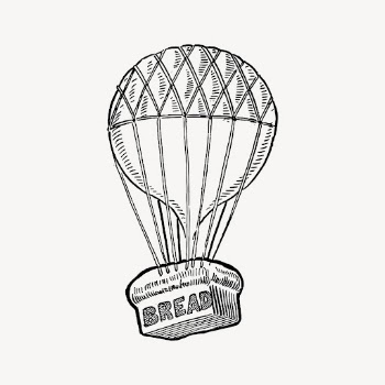 Bread ration drawing, vintage war | Free Vector - rawpixel