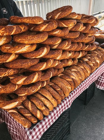 Bread Rings on Top of Table