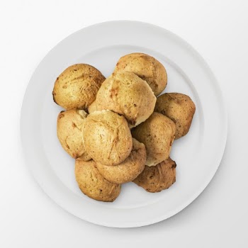 Bread rolls on a plate, | Free PSD - rawpixel