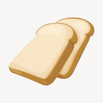Bread slice collage element, cute | Free Vector Illustration - rawpixel