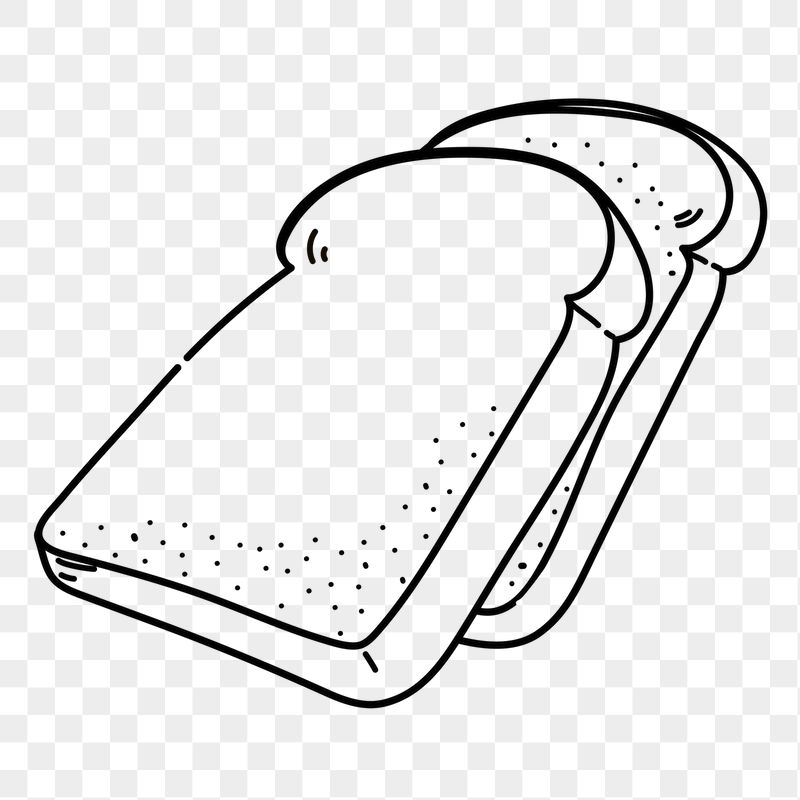 Bread slice png doodle sticker, | Free PNG Illustration - rawpixel