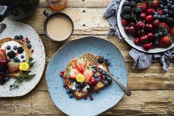 Breakfast at Dawn. Original public | Free Photo - rawpixel