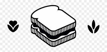 Breakfast - Breakfast Food Clip Art Black And White
