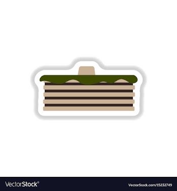 Breakfast food menu item tasty fluffy homestyle vector image