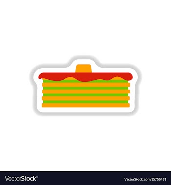 Breakfast food menu item tasty fluffy homestyle vector image