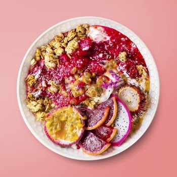 Breakfast fruit bowl sticker, food | Free PSD - rawpixel