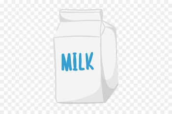 Breakfast Milk - Vector painted breakfast milk 
