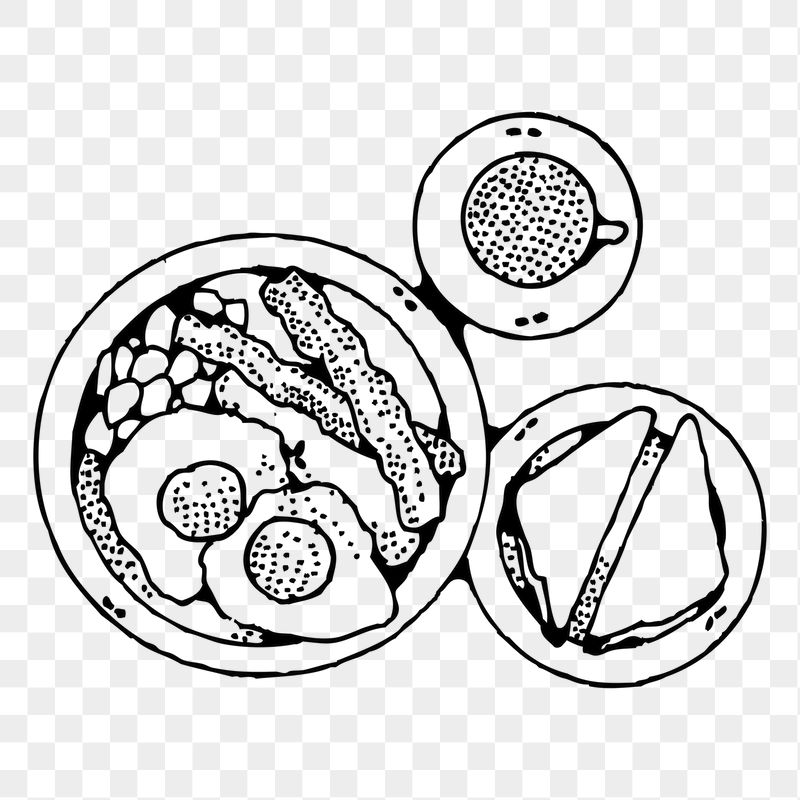Breakfast png sticker illustration, transparent | Free PNG - rawpixel