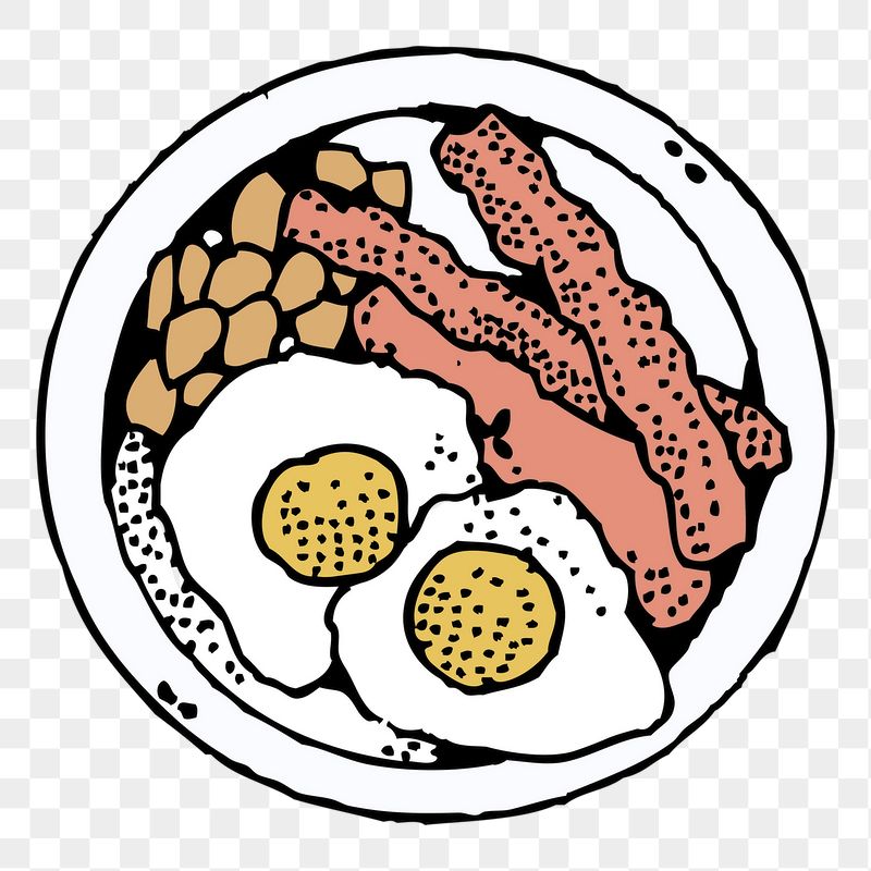 Breakfast png sticker illustration, transparent | Free PNG - rawpixel