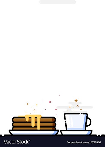 Breakfast vector image