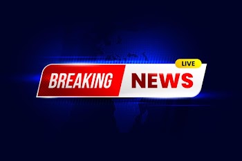Breaking news background design Free Vector