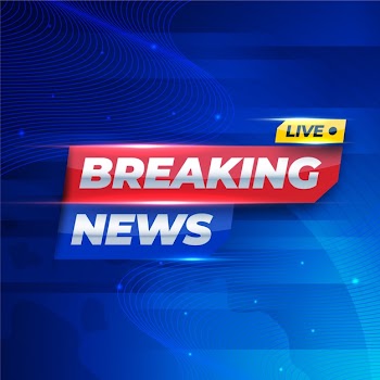Breaking news banner Free Vector