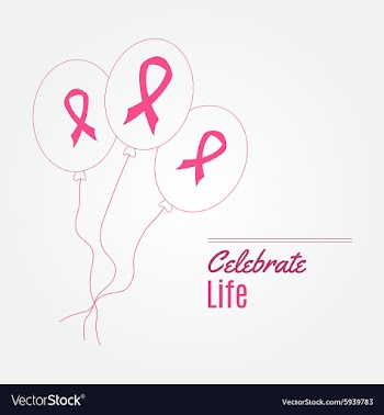 Breast Cancer Awareness Background elements and vector image
